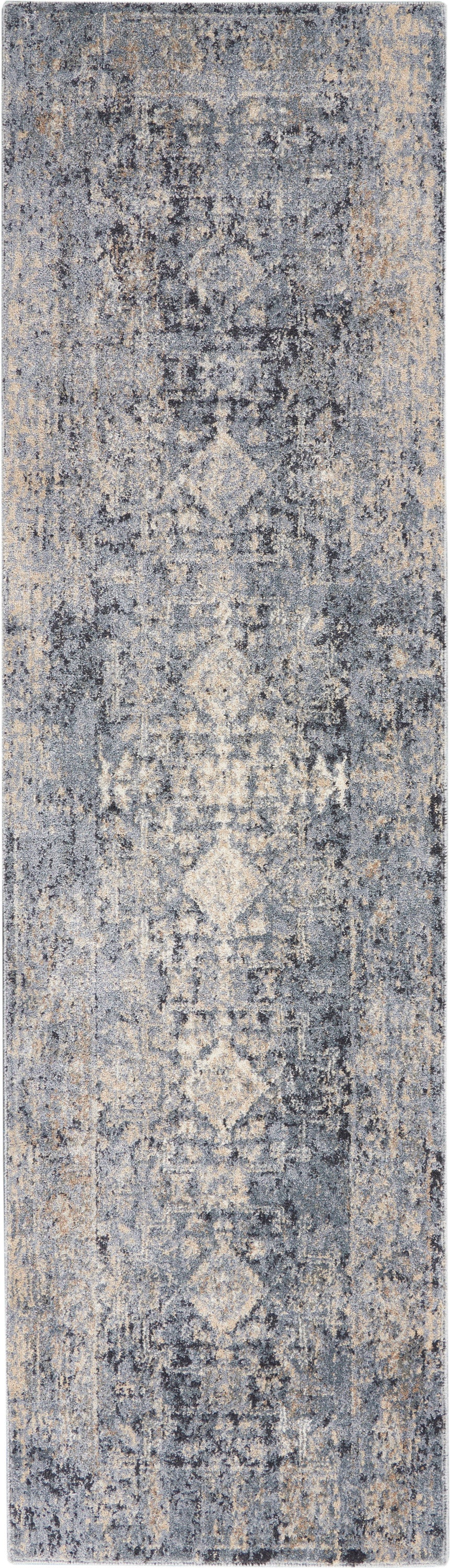 Moroccan Celebration KI3M1 Slate Rug - Runner