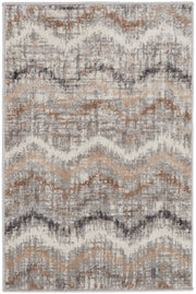 Elation ETN04 Grey Ivory Rug - Rectangle
