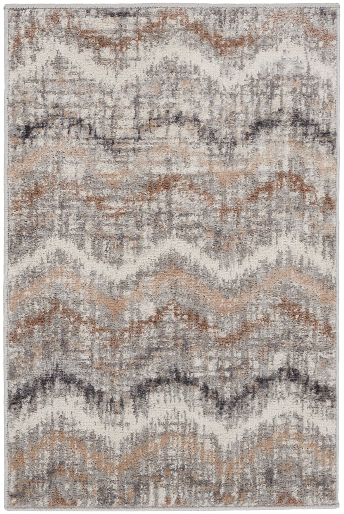Elation ETN04 Grey Ivory Rug - Rectangle