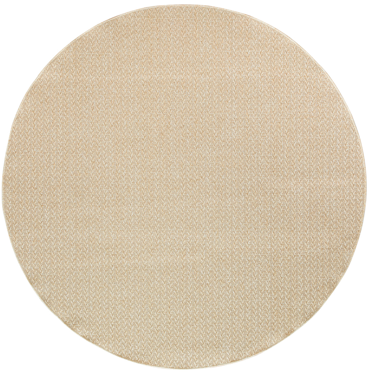 Tulum TLM02 Cream Rug - Round
