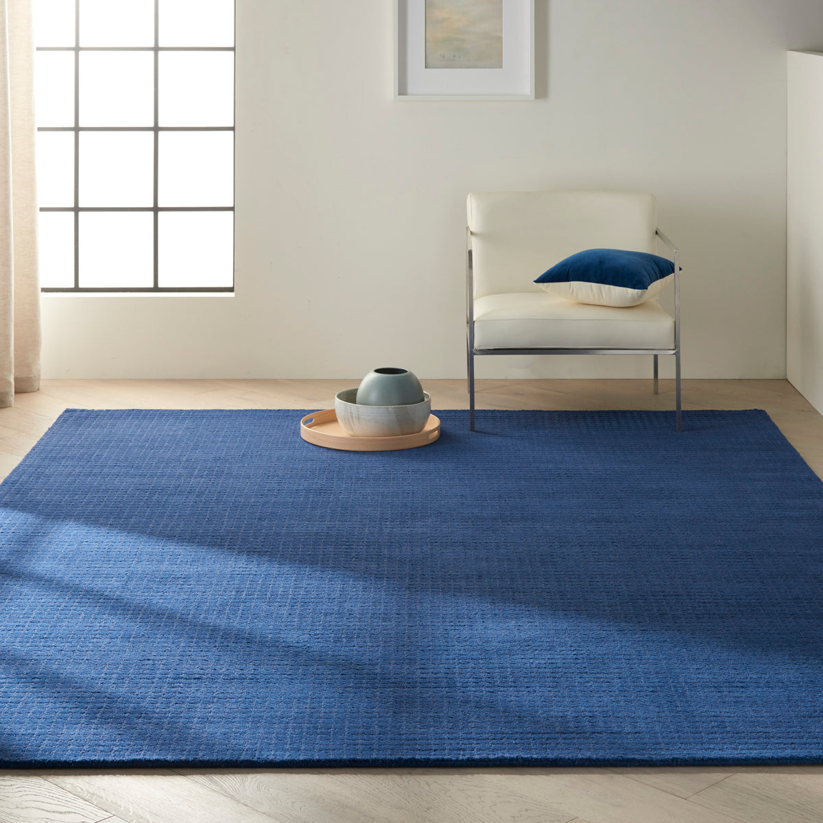 Las Vegas CK830 Navy Rug - room scene