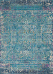 Passion PSN38 Blue Rug - Rectangle