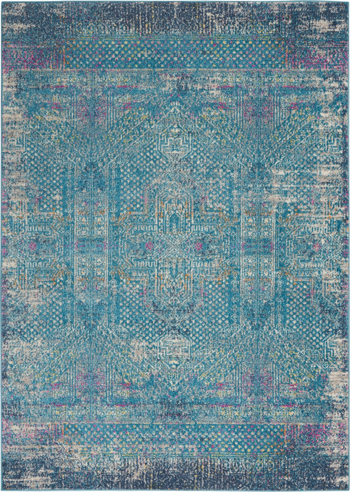 Passion PSN38 Blue Rug - Rectangle