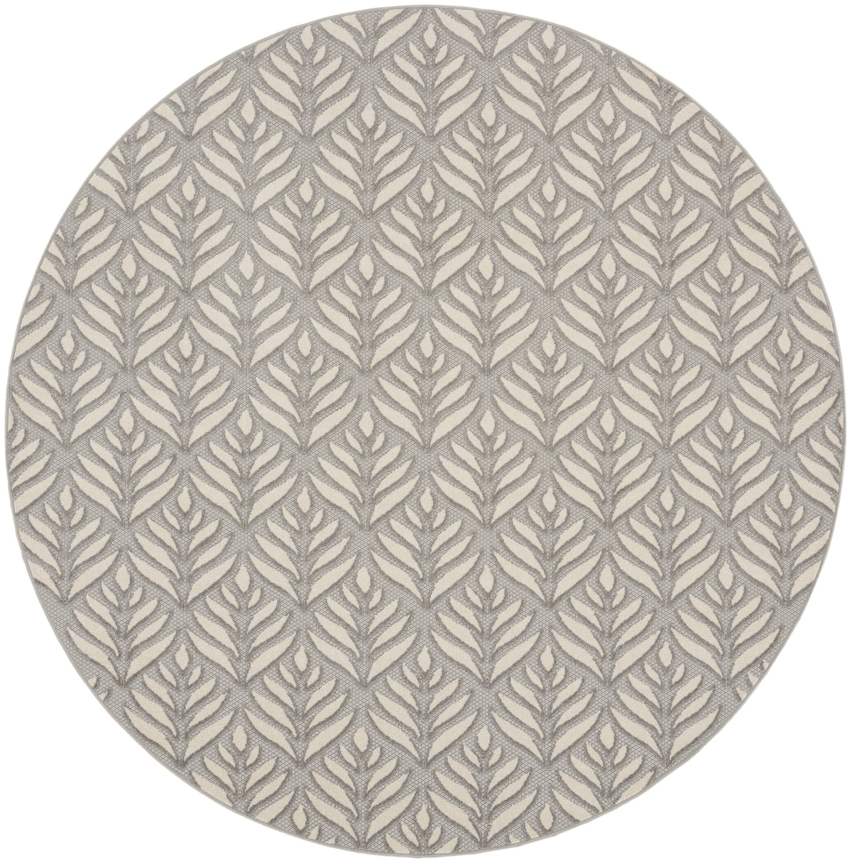 Aloha ALH35 Grey Rug - Round