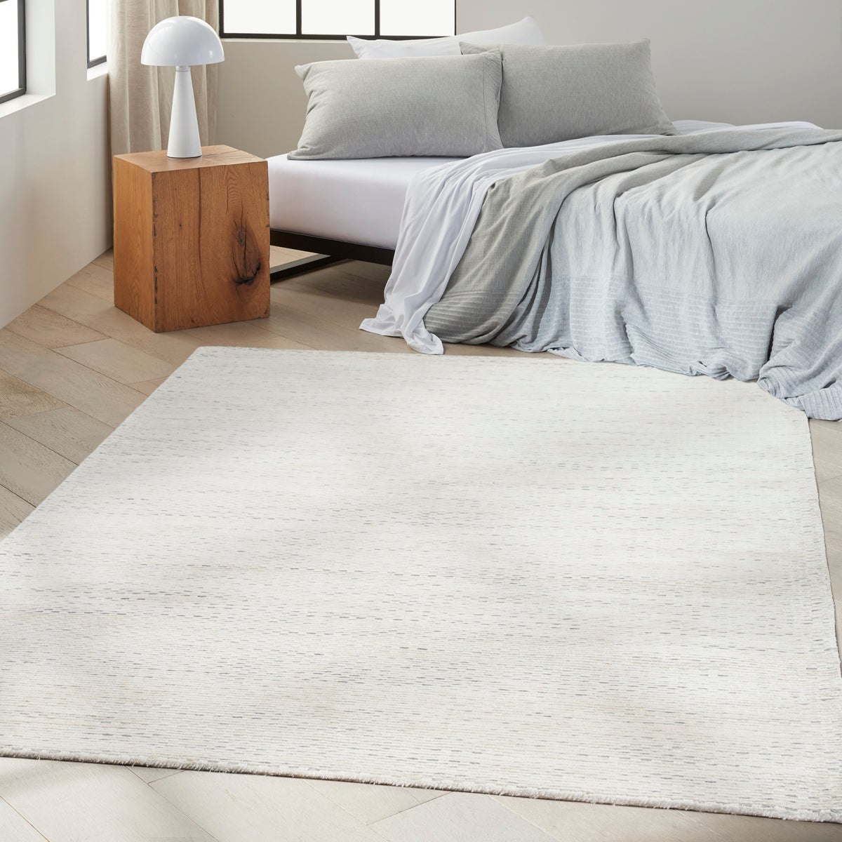 Valley VLL01 Ivory Rug - room scene