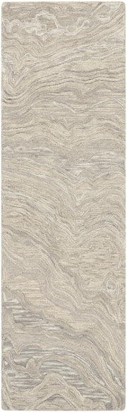 Graceful GRU01 Grey Rug - Runner