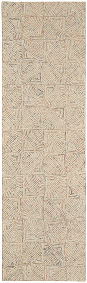 Interlock ITL05 Ivory Multicolor Rug - Runner