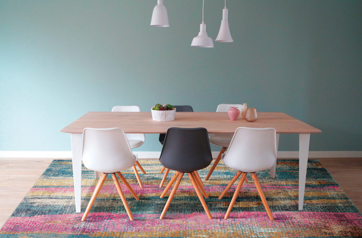 Passion PSN16 Grey Multicolor Rug - room scene