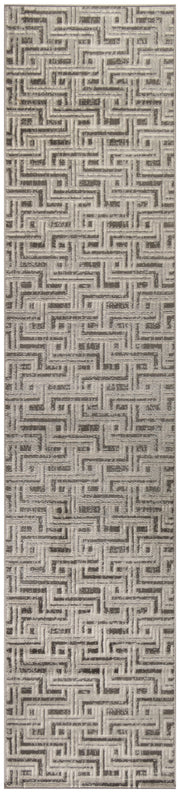 Serenity Home SRH04 Grey Ivory Rug - Runner