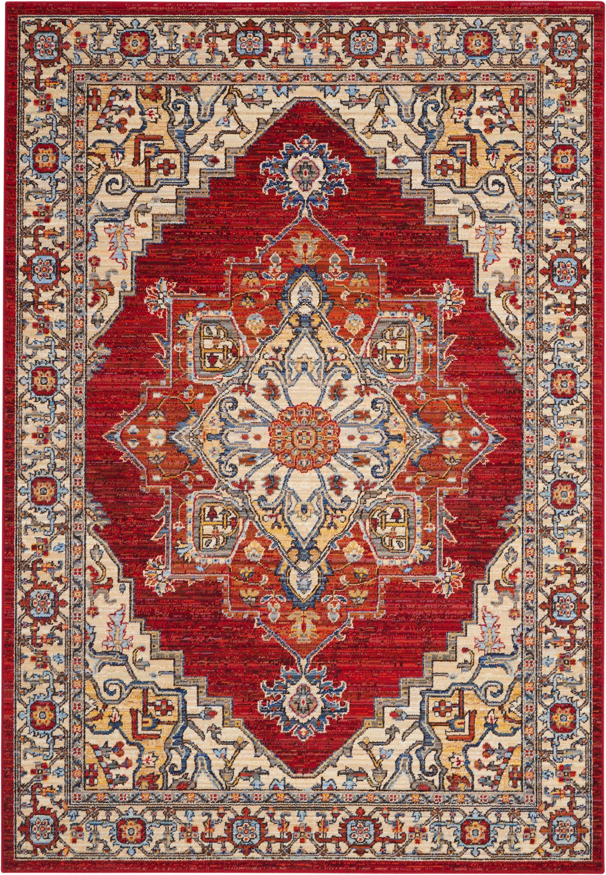 Majestic MST05 Red Rug - Rectangle