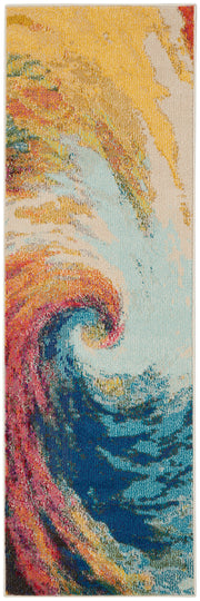 Celestial CES07 Wave Rug - Runner