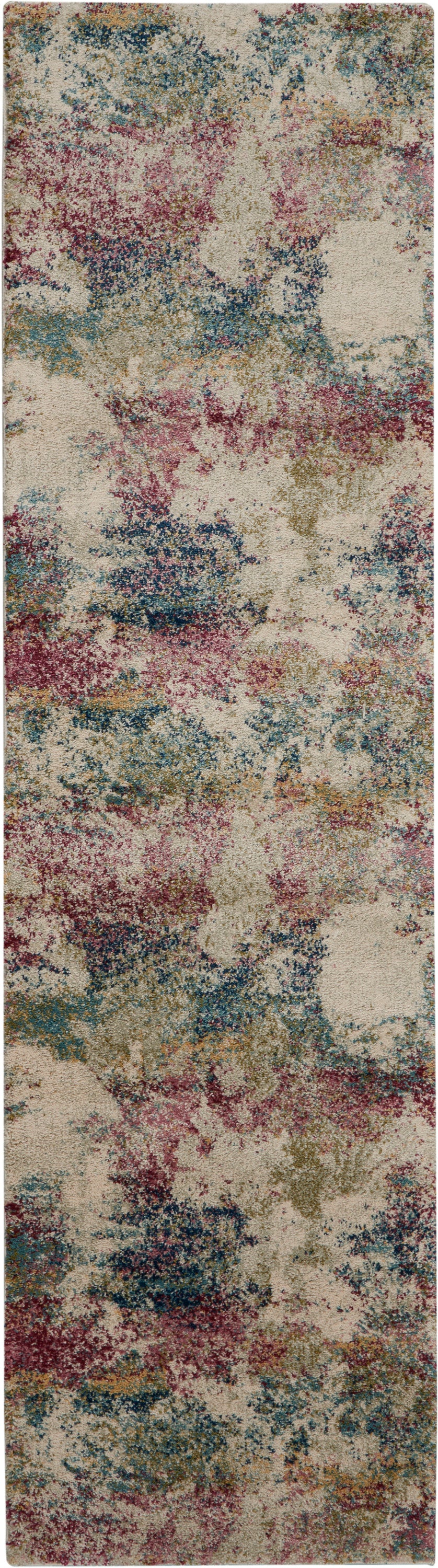 Fusion FSS17 Cream Multicolor Rug - Runner