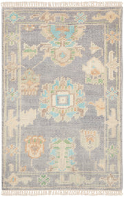 Odessa ODS01 Grey Multicolor Rug - Rectangle