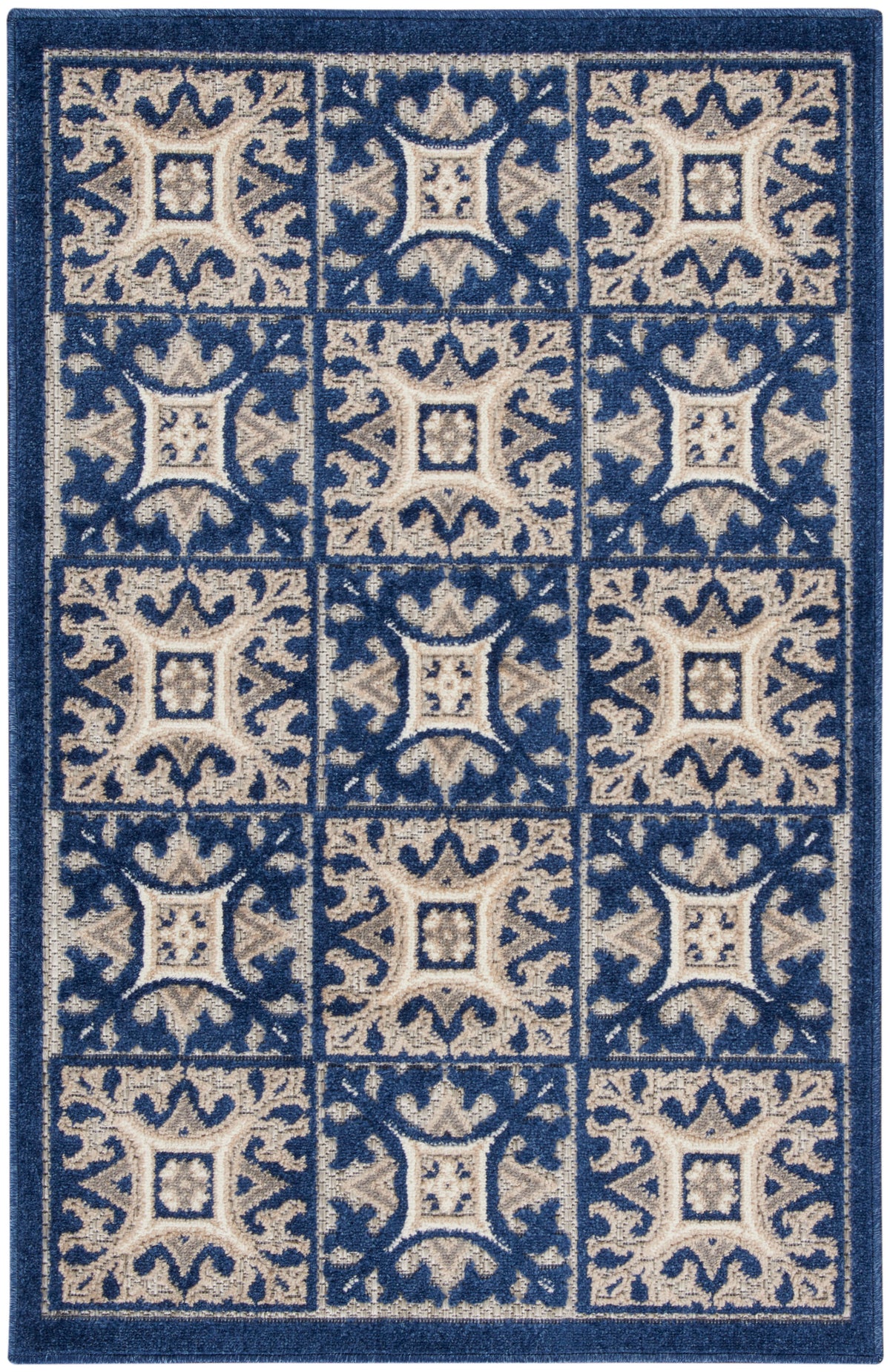 Aloha ALH34 Blue Rug - Rectangle