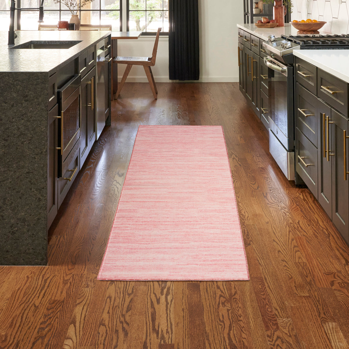 Washable Essentials WAE01 Pink Rug - room scene