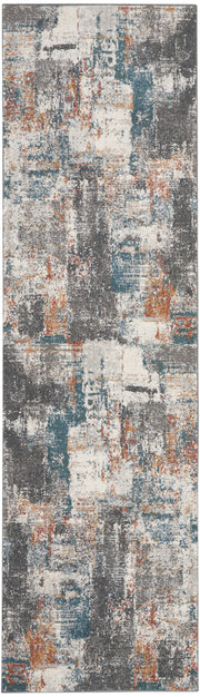 Tangra TNR06 Grey Multicolor Rug - Runner