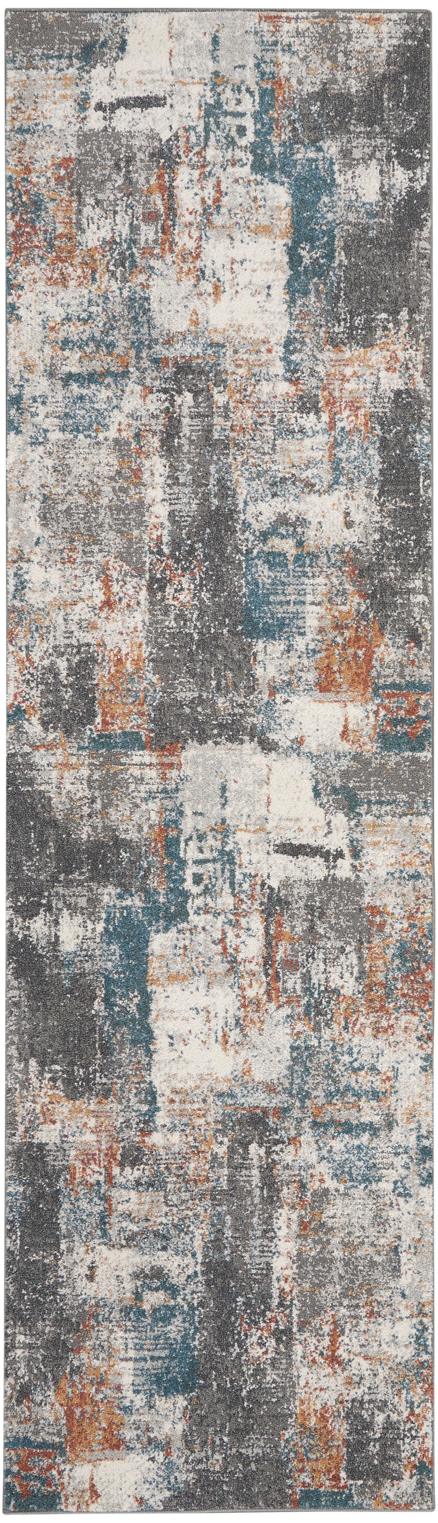Tangra TNR06 Grey Multicolor Rug - Runner
