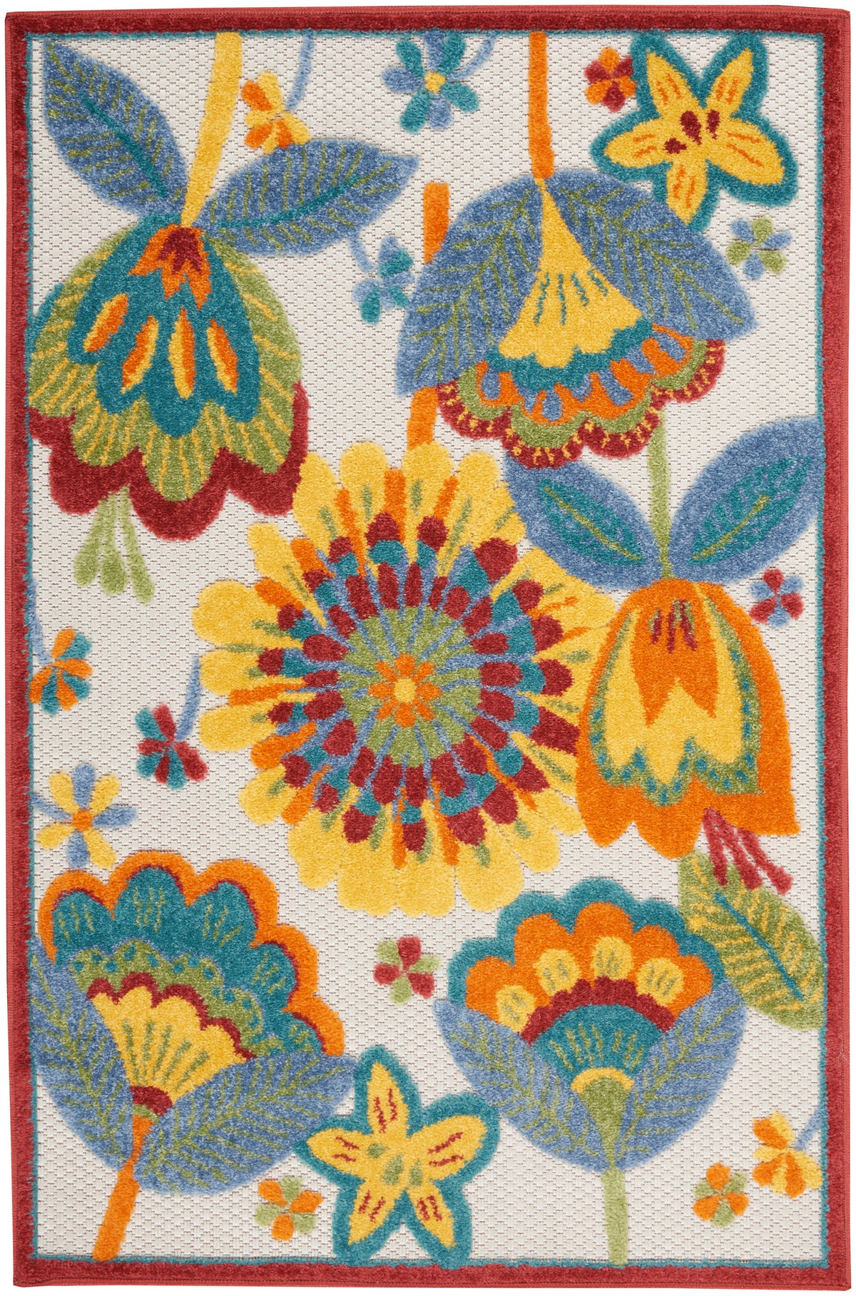 Aloha ALH25 Multicolor Rug - Rectangle