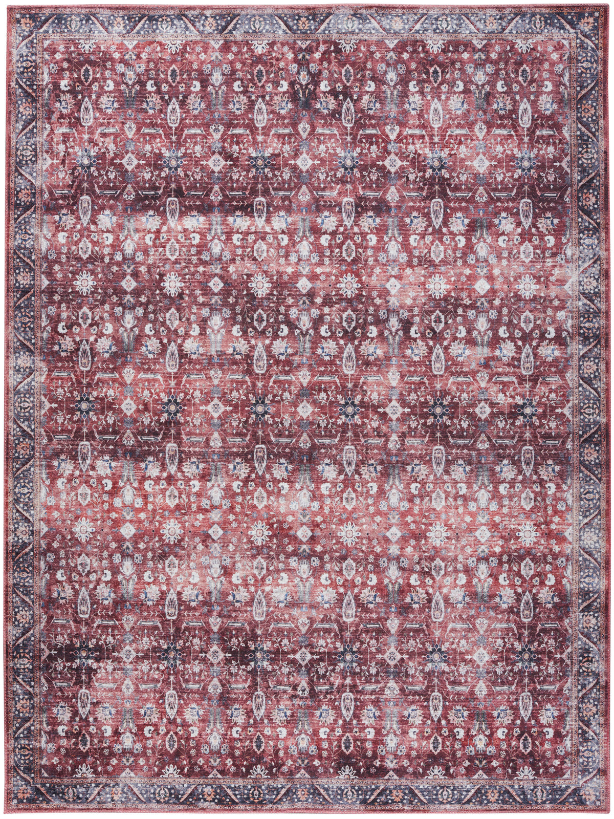 Grand Washables GRW06 Brick Ivory Rug - Rectangle