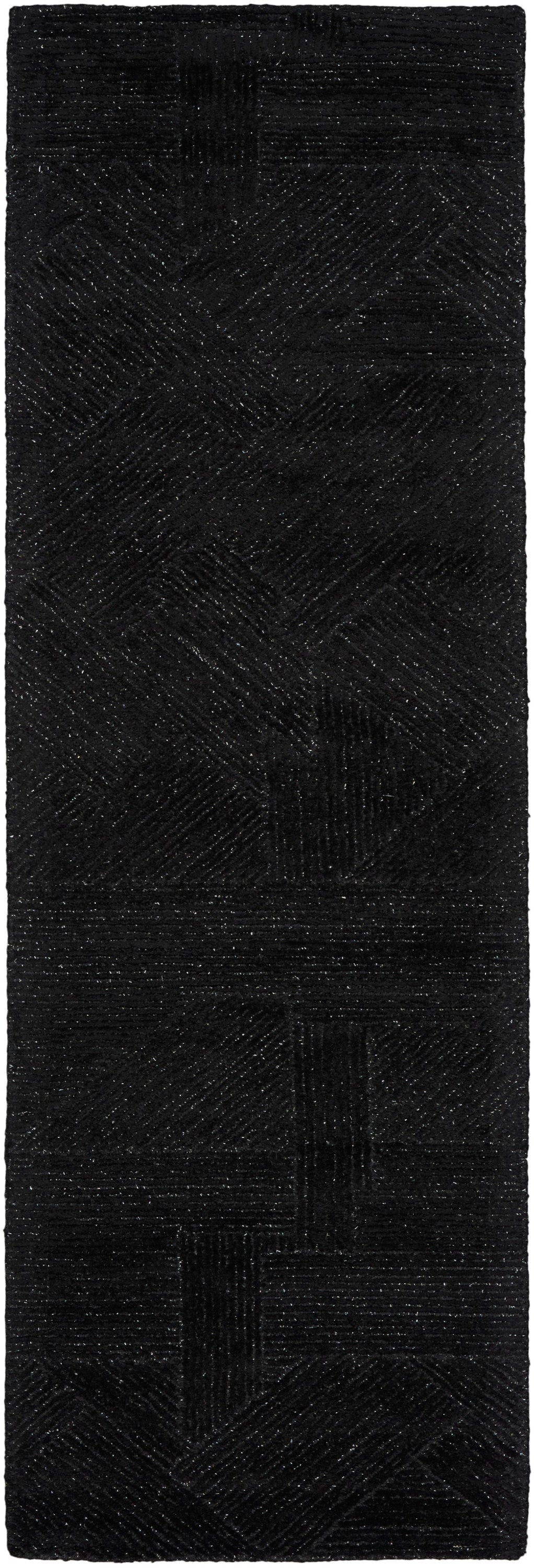 Ma30 Star SMR01 Black Rug - Runner