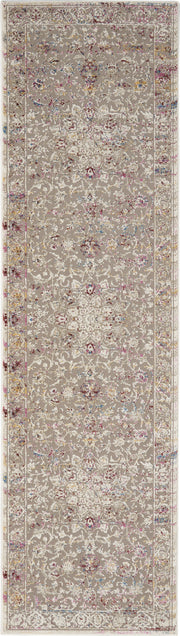Melody MEL02 Grey Multicolor Rug - Runner