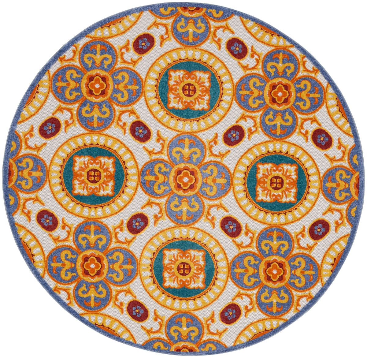 Aloha ALH30 Multicolor Rug - Round