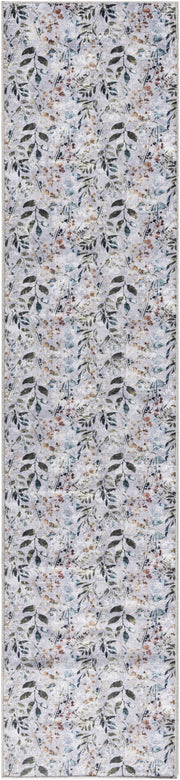 Nourison Washables NWB05 Grey Multicolor Rug - Runner
