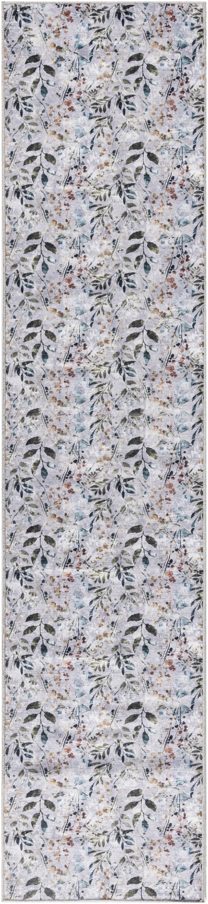 Nourison Washables NWB05 Grey Multicolor Rug - Runner