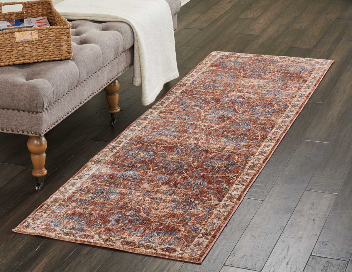 Lagos LAG02 Brick Rug - room scene