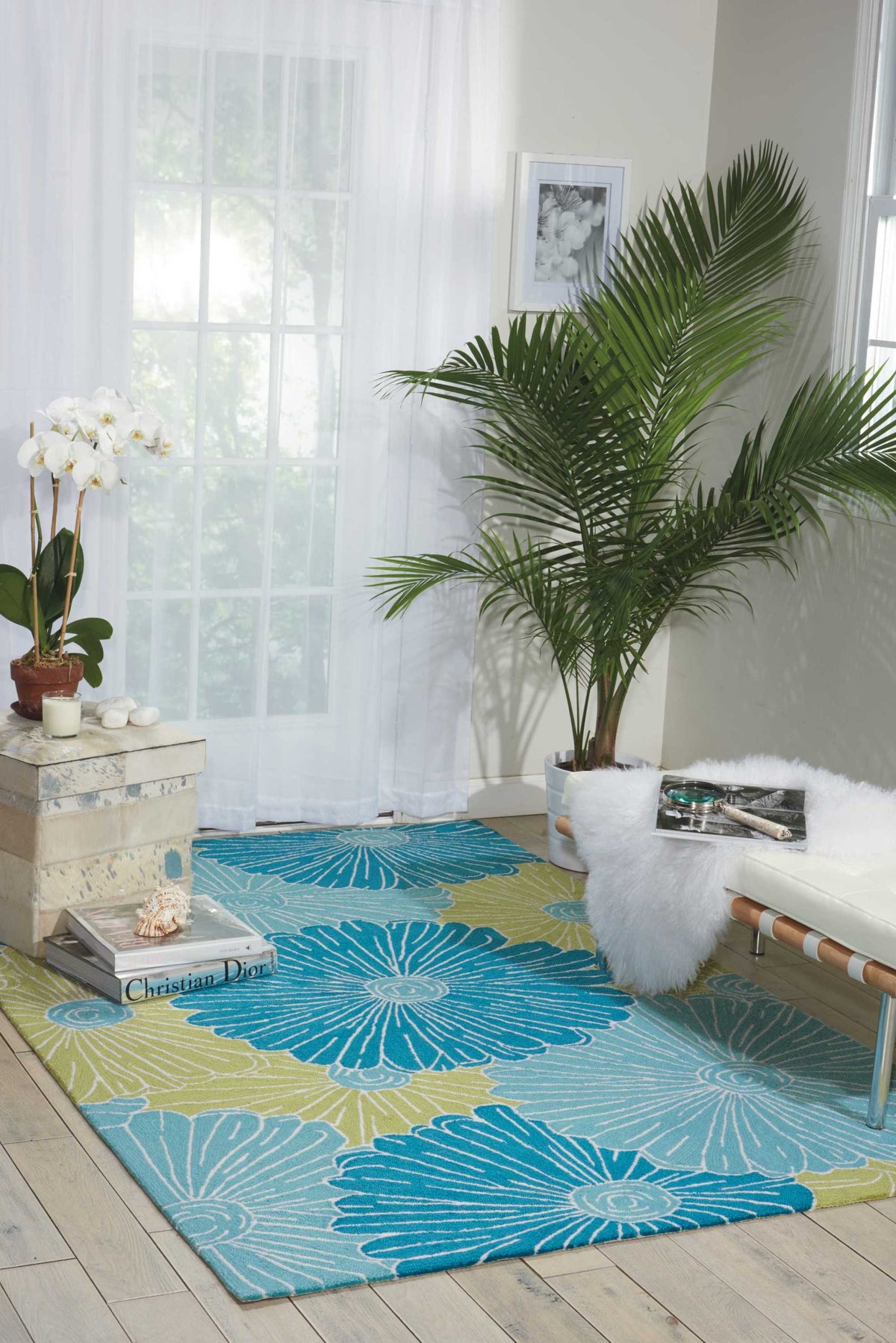 Fantasy FA25 Seafoam Rug - room scene