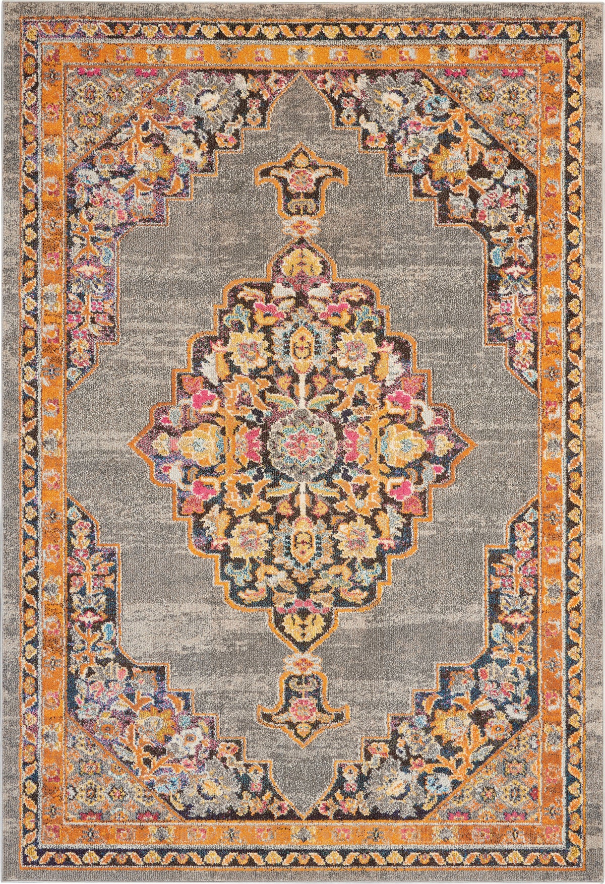 Passionate PST01 Grey Rug - Rectangle