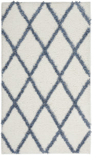 Feather Soft FEA01 Ivory Blue Rug - Rectangle
