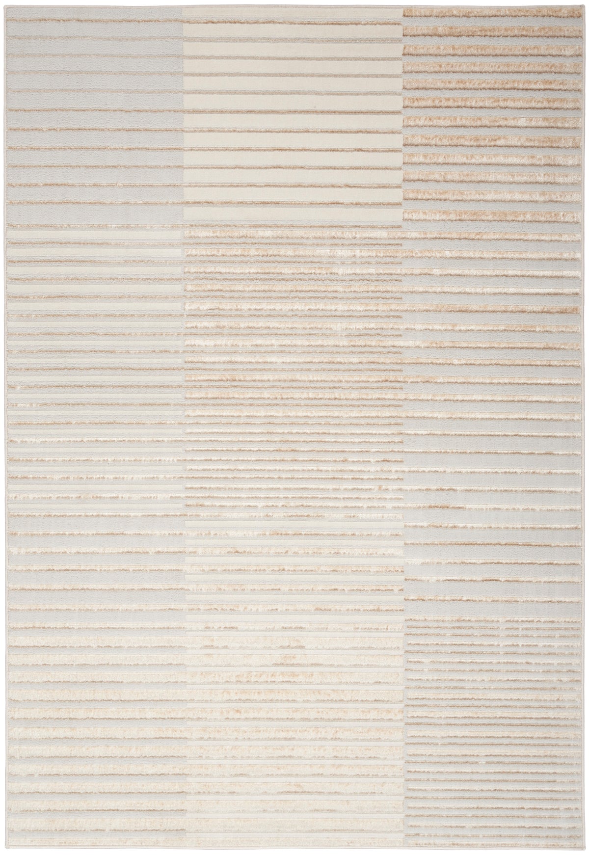 Splash BSK04 Beige Silver Rug - Rectangle