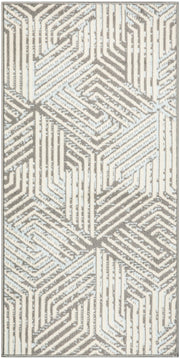 Grafix GRF39 Grey Rug - Rectangle