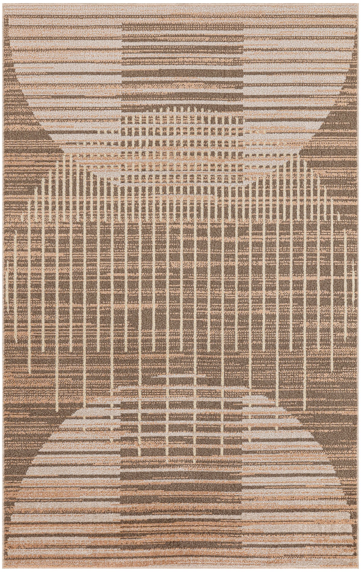 Astra Machine Washable ASW03 Latte Rug - Rectangle