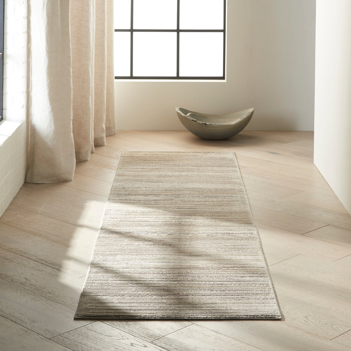 Orlando CK851 Taupe Rug - room scene