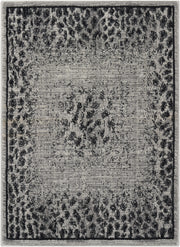 Riviera RI07 Grey Black Rug - Rectangle