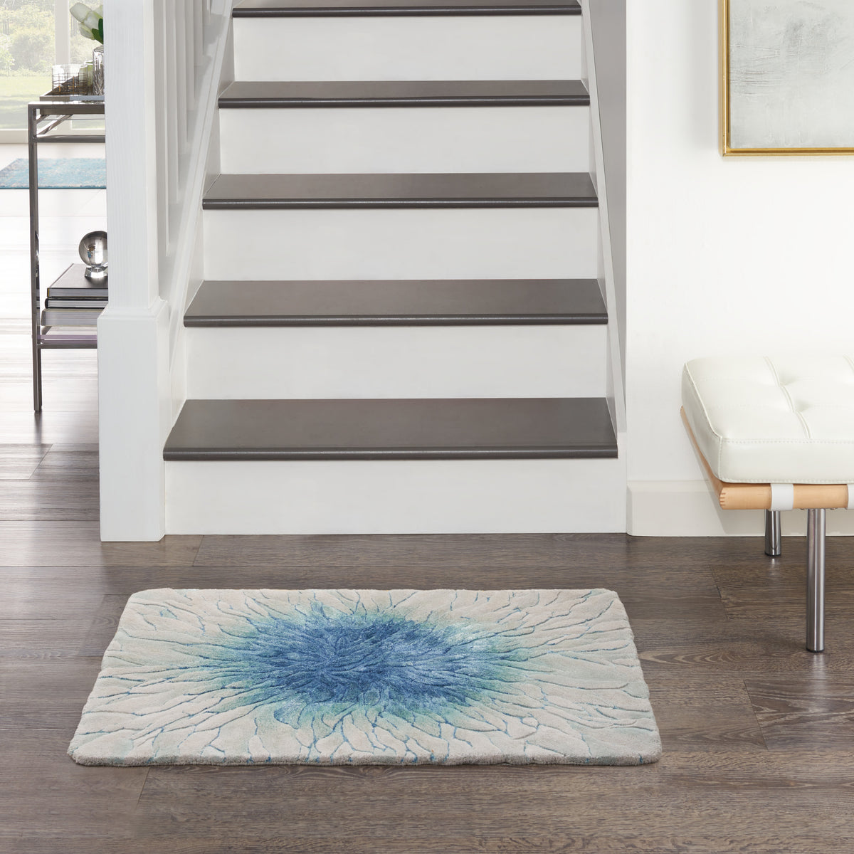 Prismatic PRS39 Blue Rug - room scene