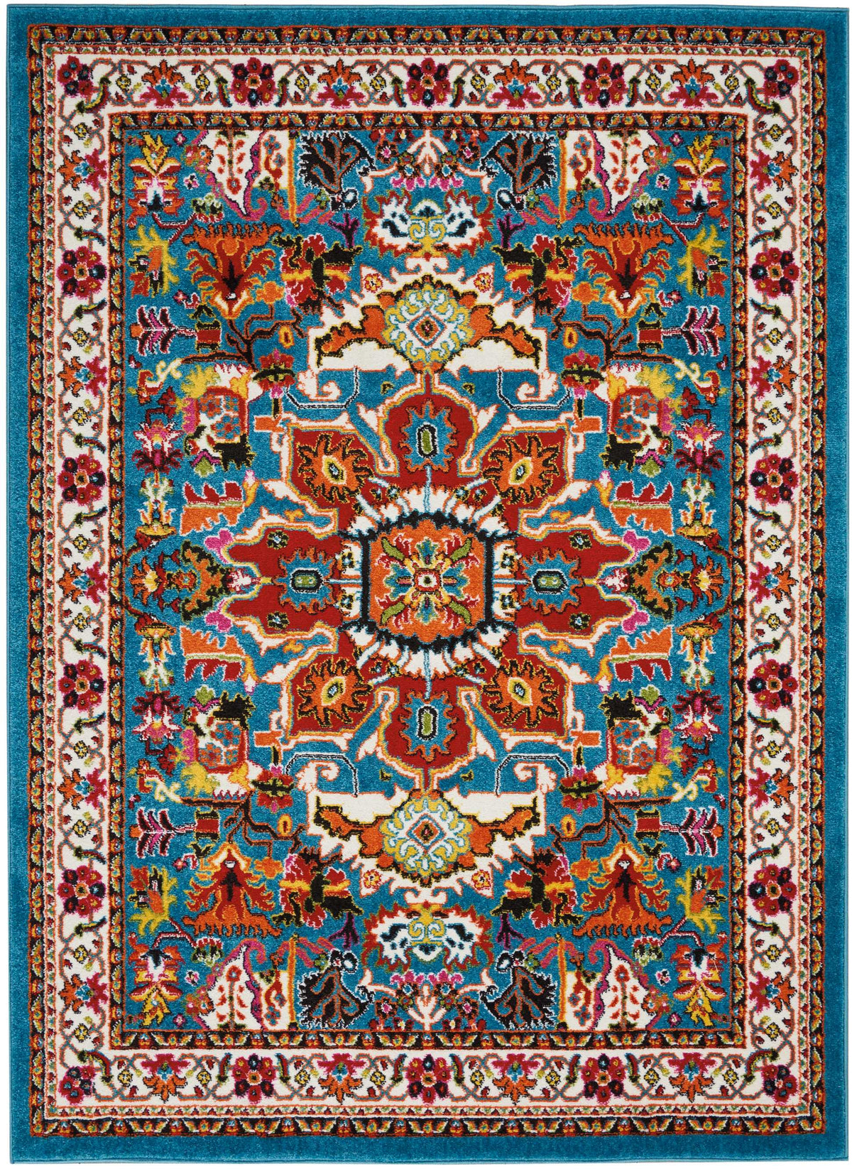 Oakdale OKD06 Blue Rug - Rectangle