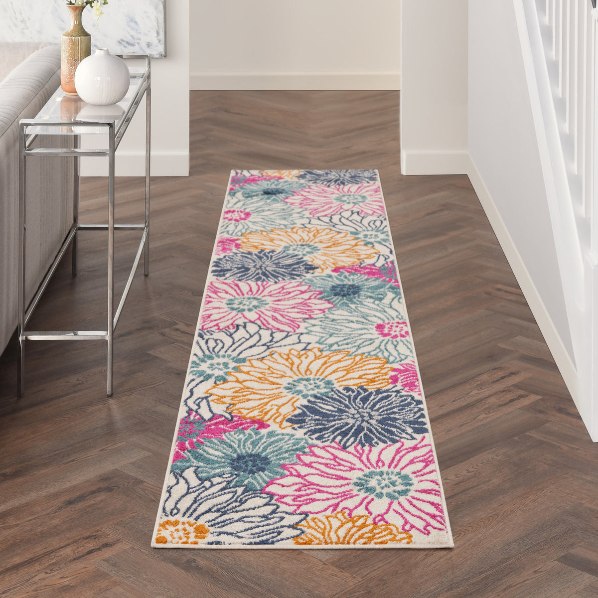 Passion PSN17 Ivory Multicolor Rug - room scene