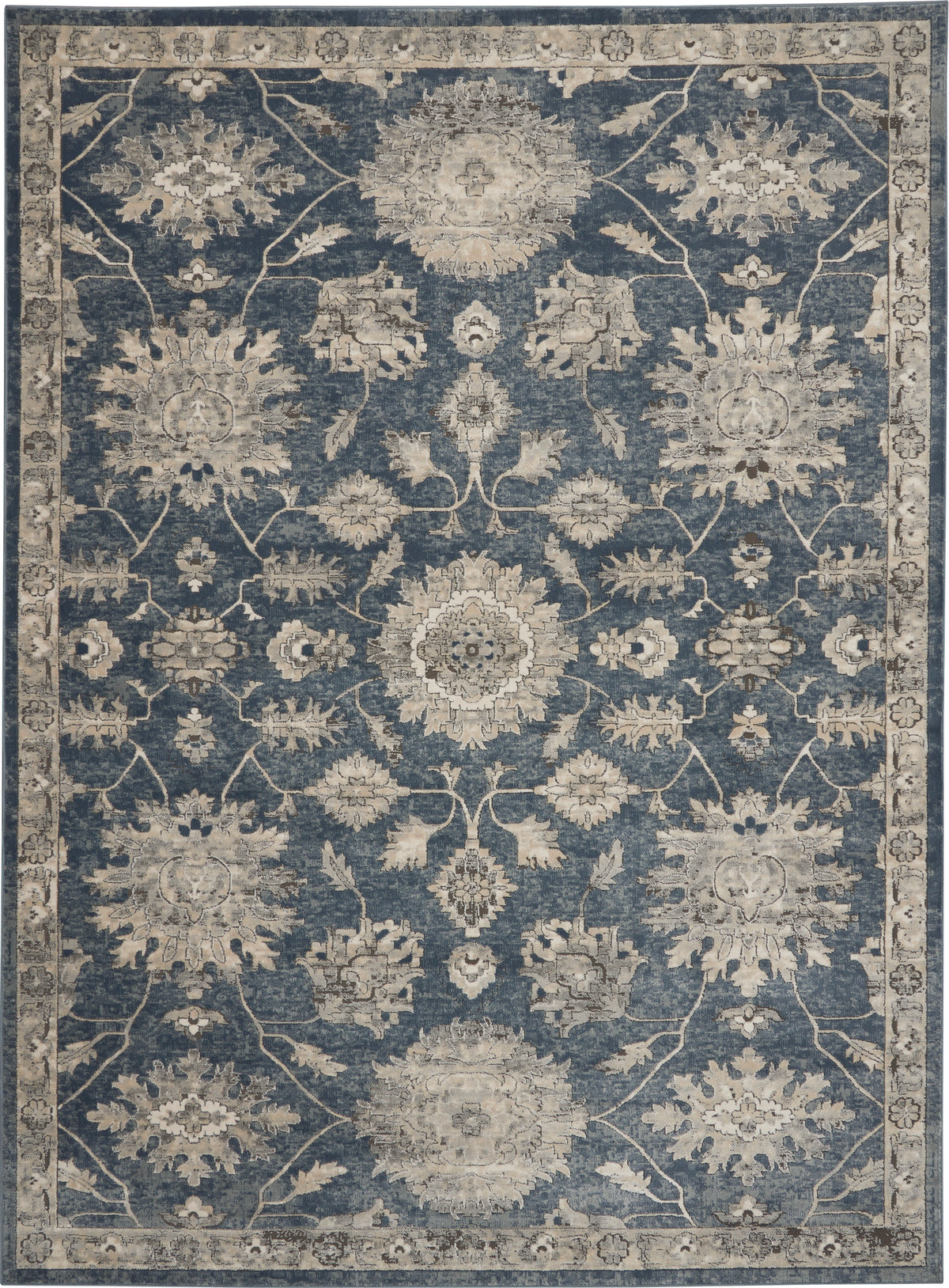 Quarry QUA06 Blue Beige Rug - Rectangle