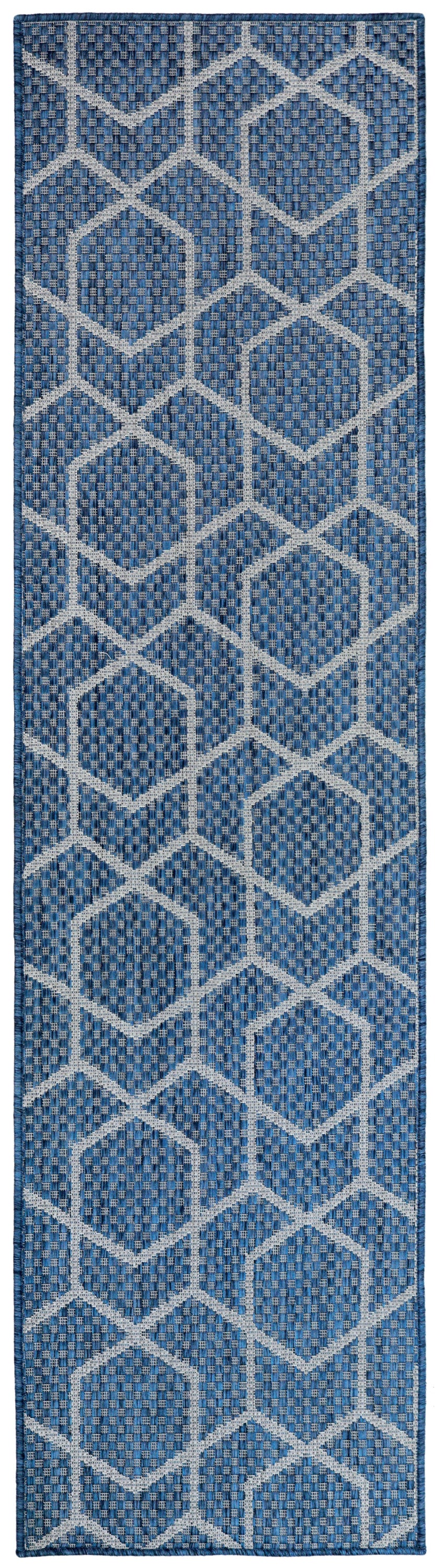 Horizon Indoor/Outdoor HOZ01 Denim Rug - Runner