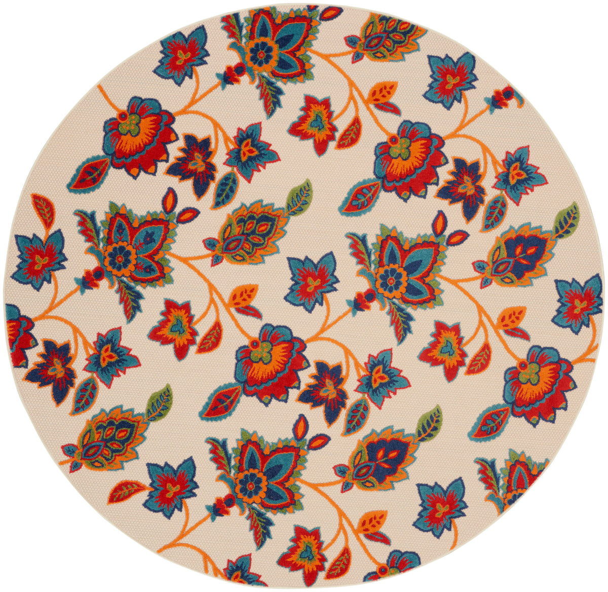 Aloha ALH31 Multicolor Rug - Round