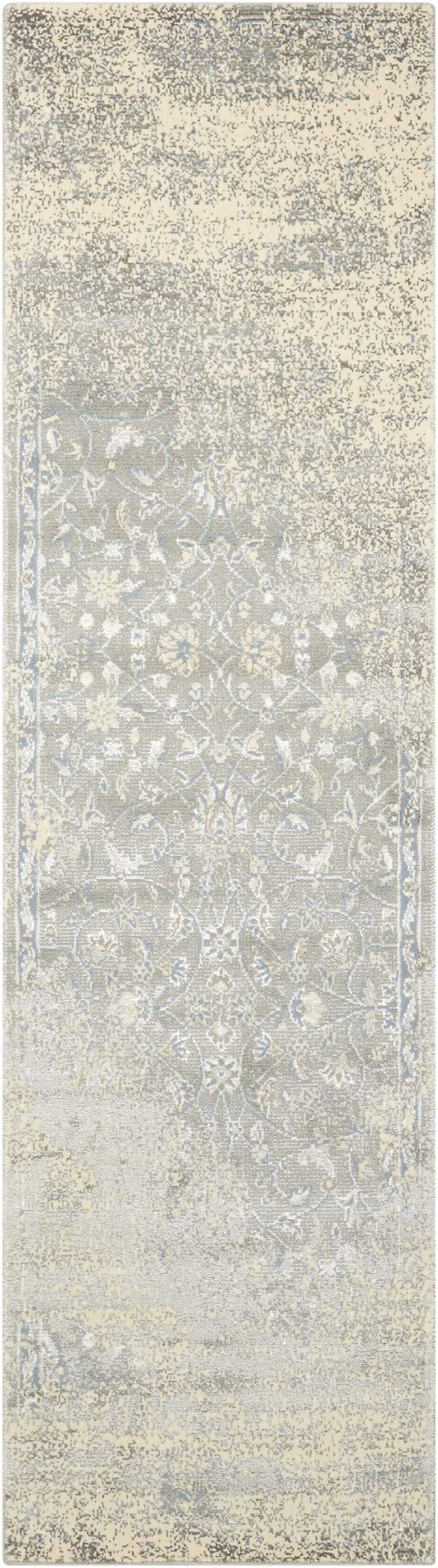 Luminance LUM10 Silver Rug - Runner