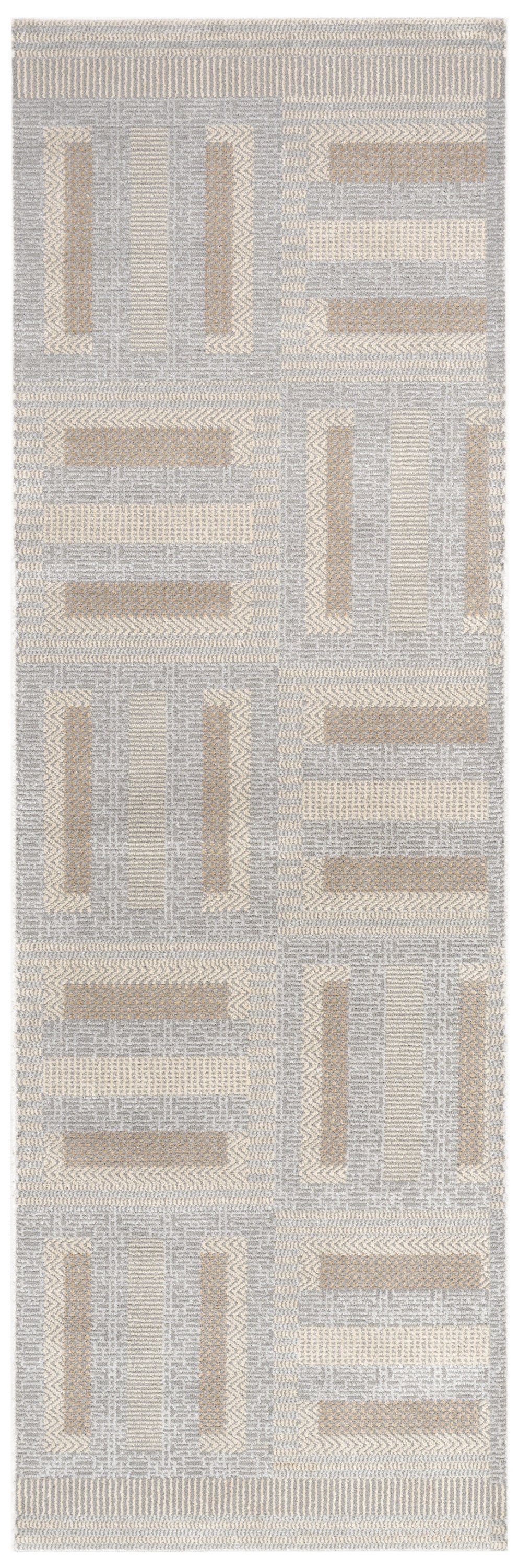 Nordic NRC11 Grey Multicolor Rug - Runner