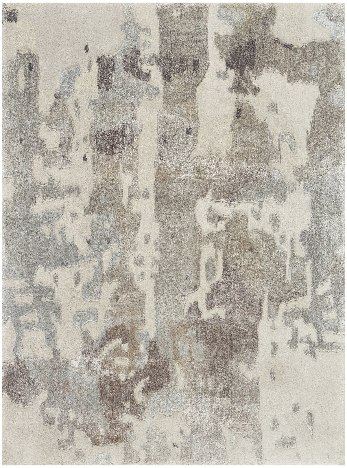 Prismatic PRS12 Silver Grey Rug - Rectangle