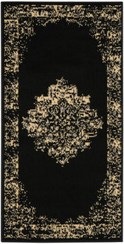 Grafix GRF14 Black Rug - Rectangle