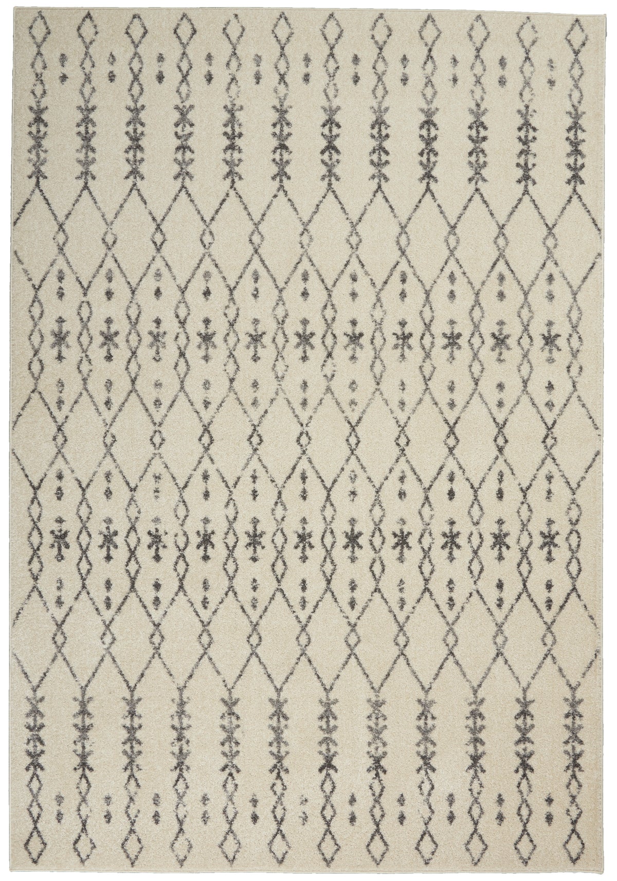 Passion PSN40 Ivory Grey Rug - Rectangle