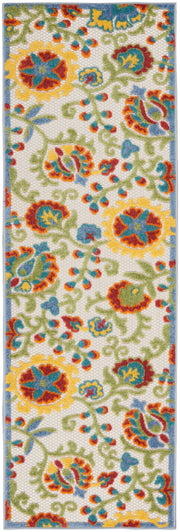 Aloha ALH17 Ivory Multicolor Rug - Runner