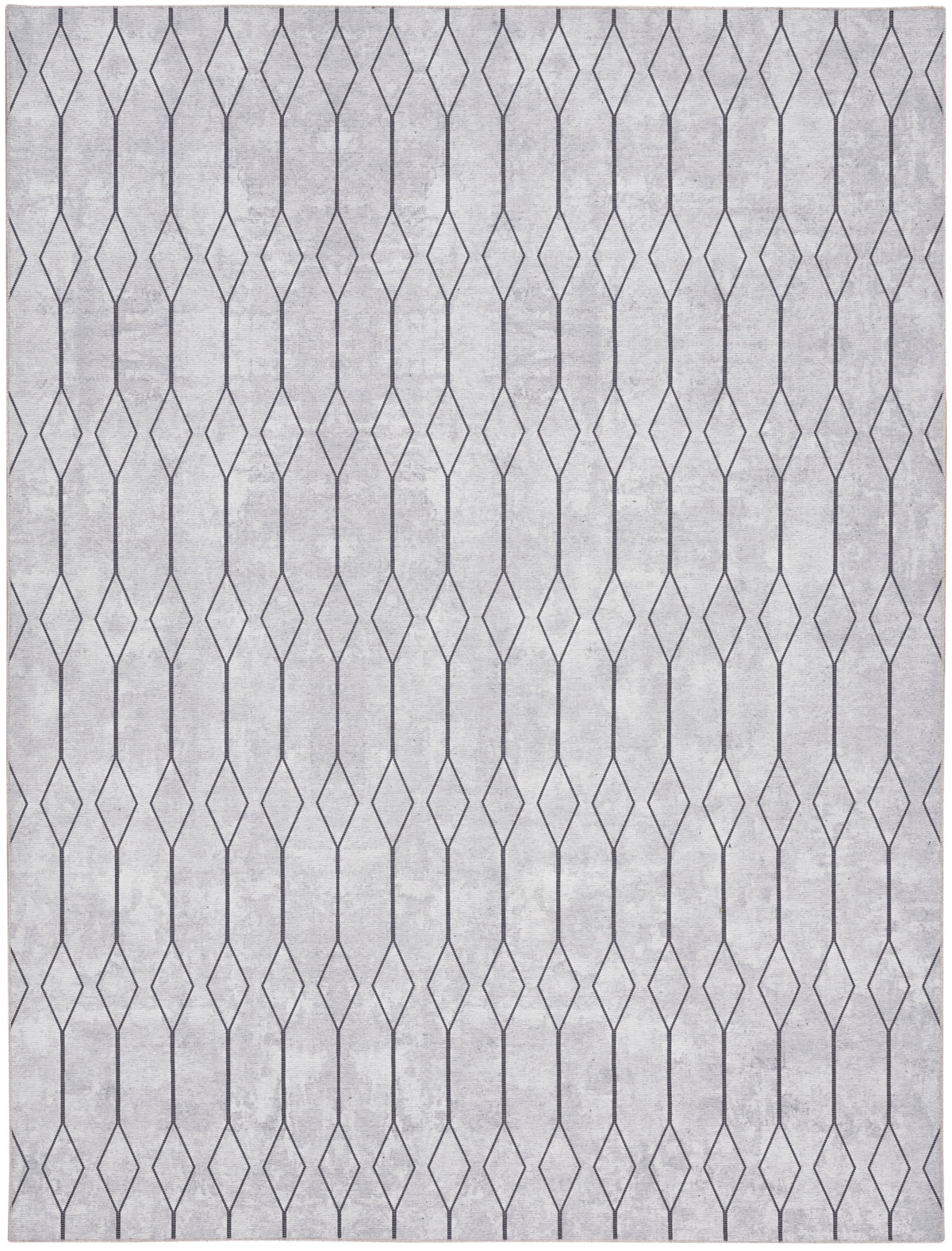 New Concept Washables SR107 Ivory Grey Rug - Rectangle